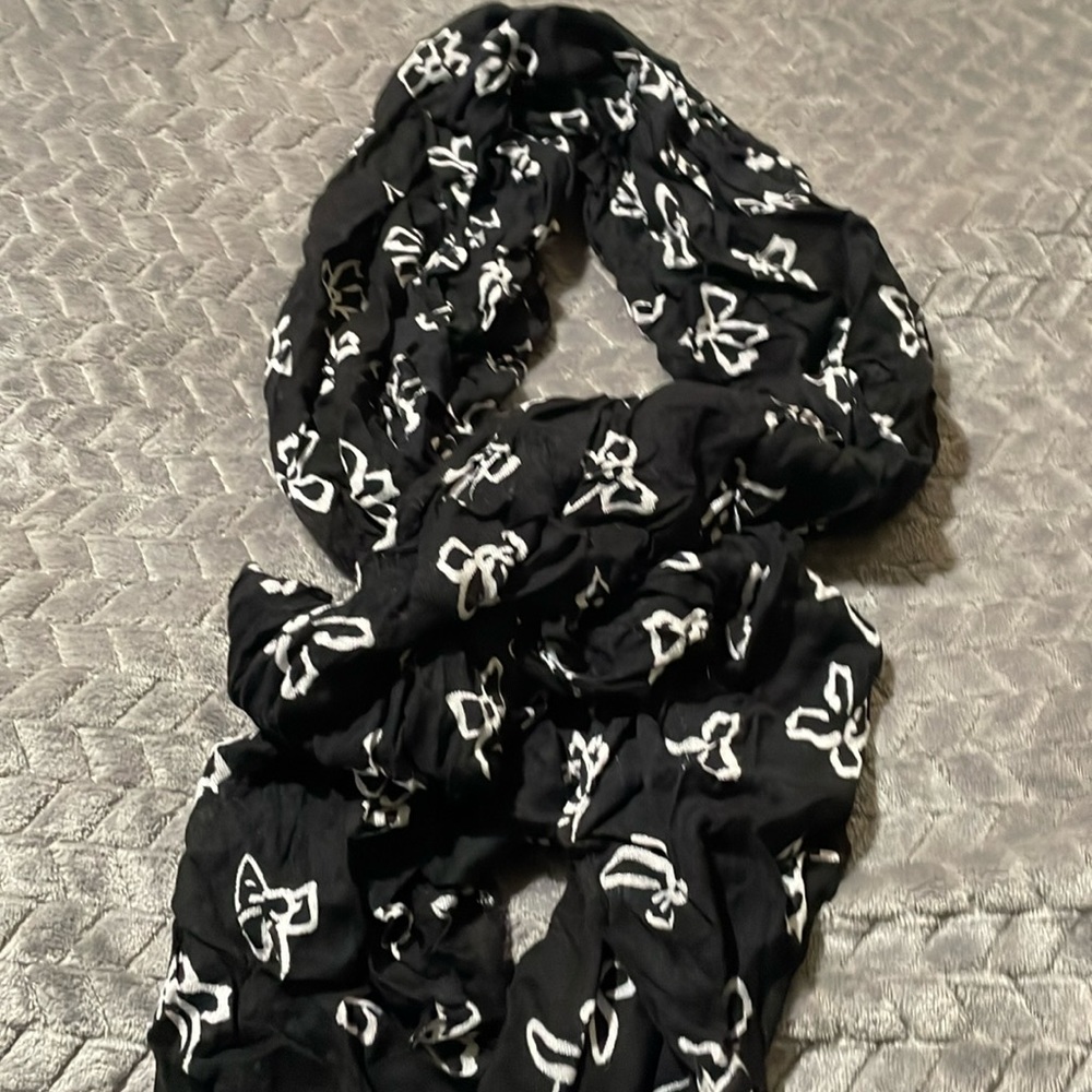 LOFT bow scarf